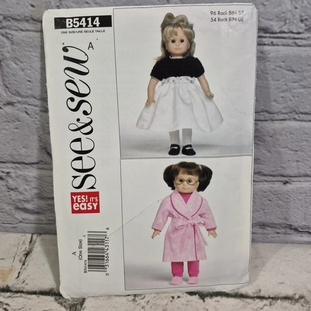 Butterick See And Sew Sewing‎ Patterns For 18